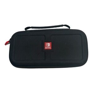 Nintendo Switch System Carrying Case Black Travel Storage‎ Game Holder